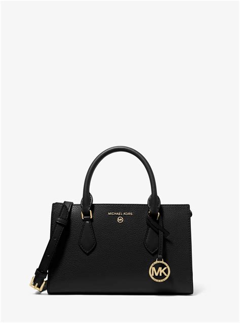 valerie small pebbled leather satchel michael kors|Valerie Small Pebbled Leather Satchel .